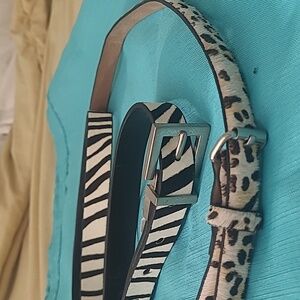 Calvinklein fake fur belt large